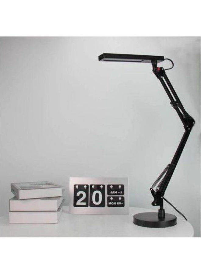 إيباسكت مصباح مكتب LED، مصباح طاولة LED، مصباح LED للعناية بالعين، قابل للتعديل 10 مستويات سطوع 3 أوضاع إضاءة، مزود بمشبك، مصباح قراءة للدراسة والعمل(اسود) - Image 4